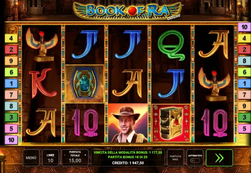 Book of Ra Deluxe en vídeo (2)