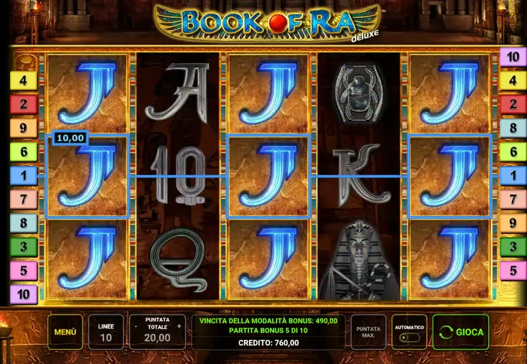Book of Ra Deluxe en vídeo (4)