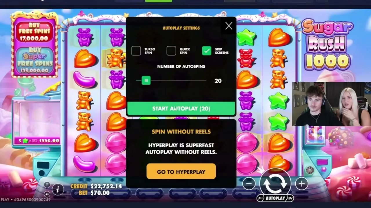 Sugar Rush 1000 en vídeo (2)