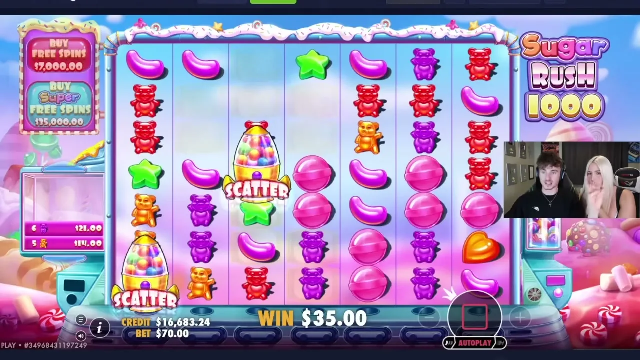 Sugar Rush 1000 en vídeo (4)
