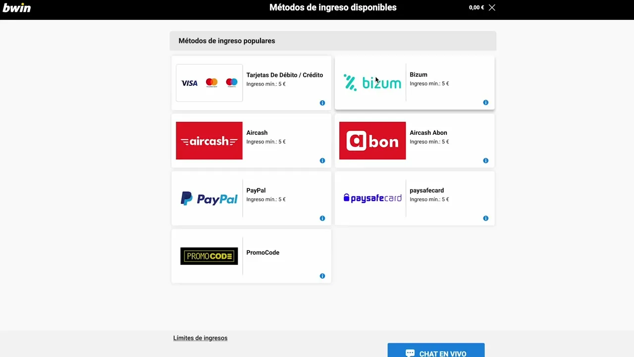 Bizum en vídeo (3)
