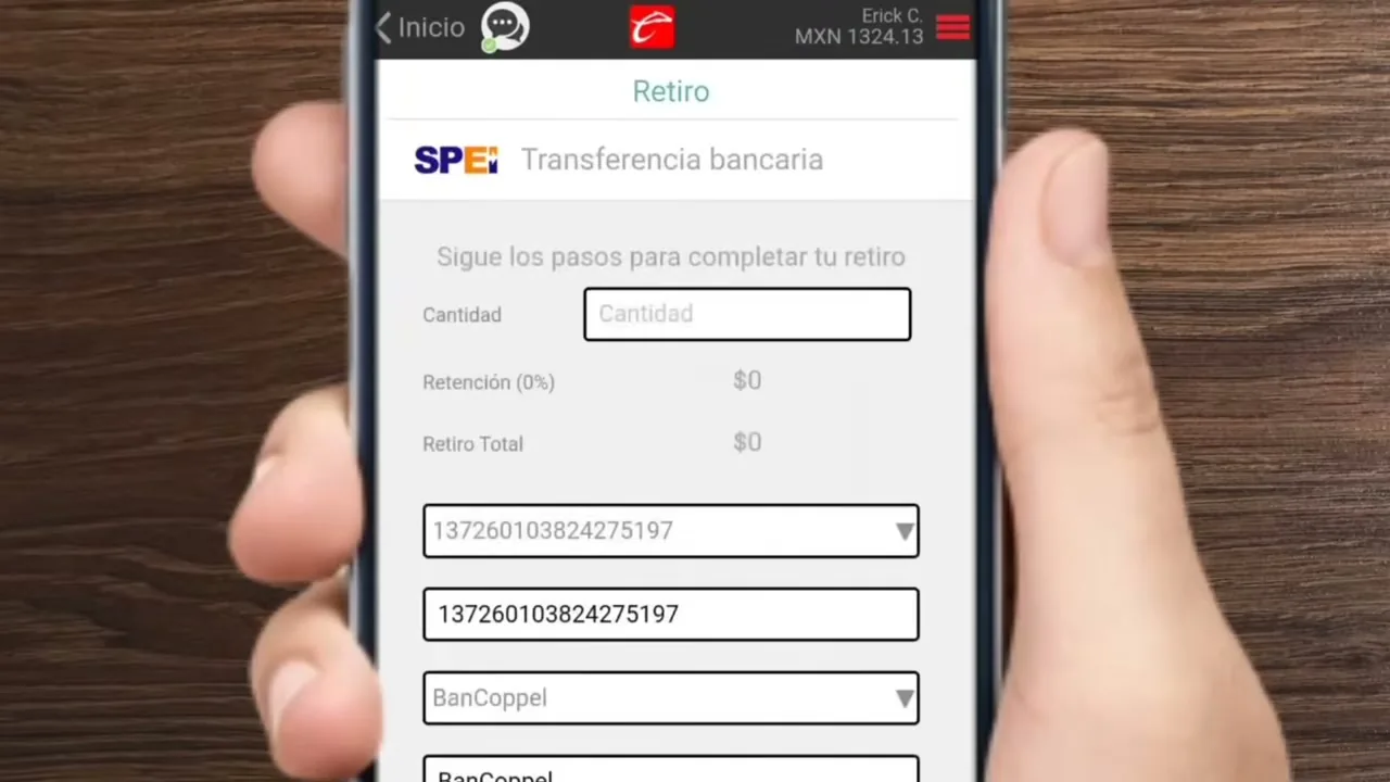 Transferencia bancaria en vídeo (3)